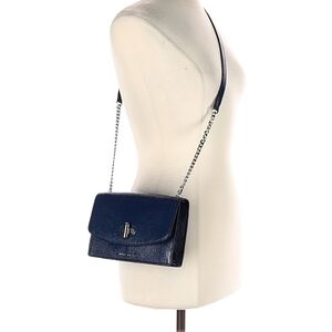 Marc Jacobs Blue Leather Chain Crossbody Bag